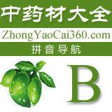 中药拼音索引:b