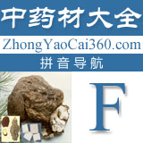 中药拼音索引:f