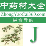 中药拼音索引:j